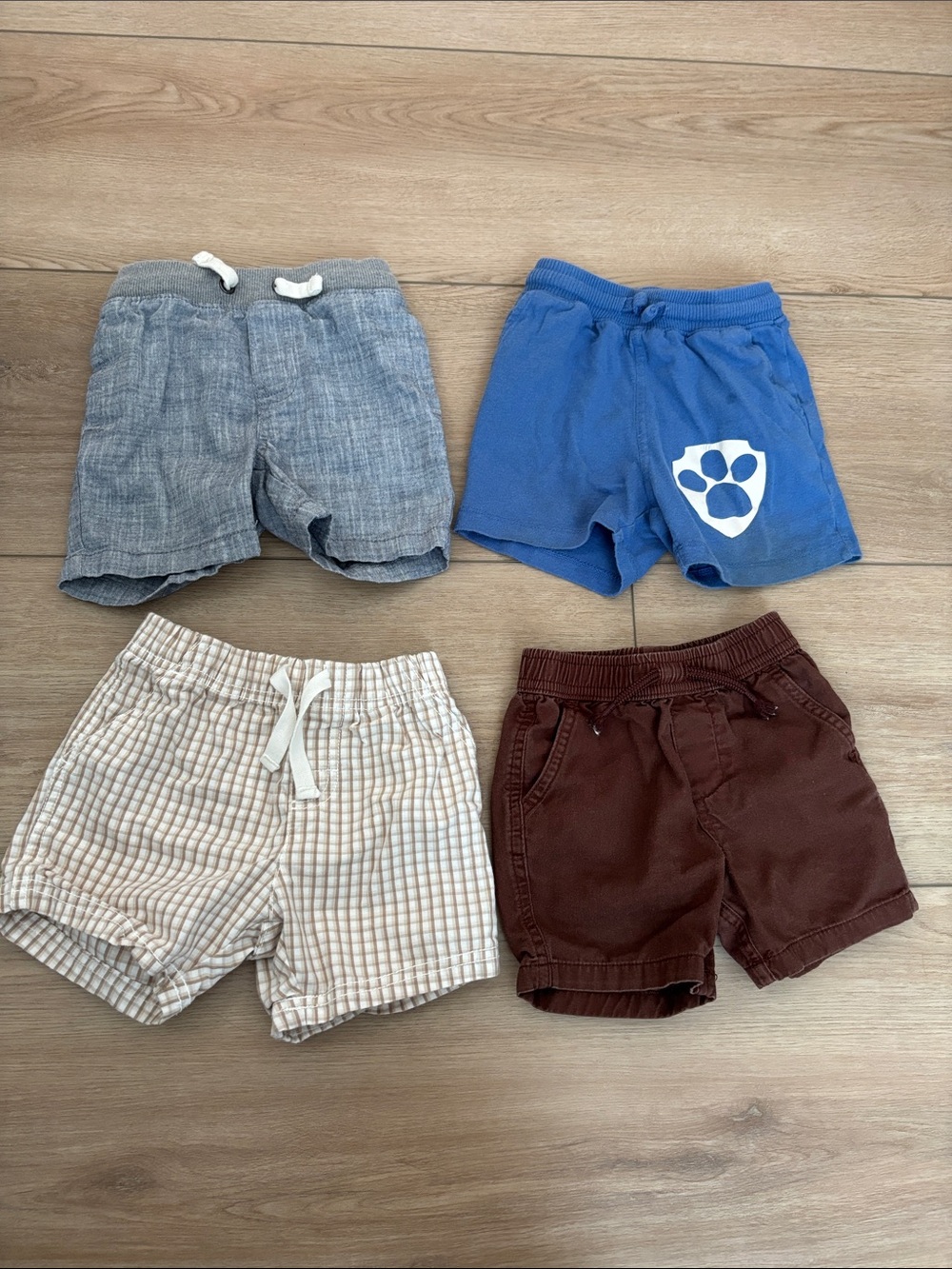Toddler Boys 18 Month Shorts (Set of 4)